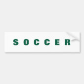 Voetbalsticker Bumpersticker (Voorkant)
