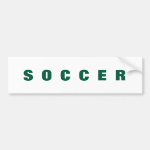 Voetbalsticker Bumpersticker