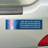 Voetbalsticker voor de Guardian Angel Bumpersticker (Op auto)