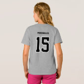 Voetbalstoten - Heet Roze T-shirt (Achterkant volledig)