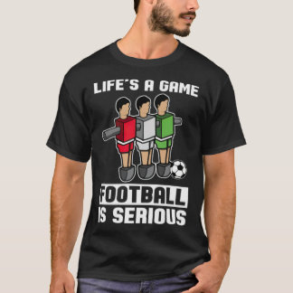 Voetbaltafelvoetbal T-shirt