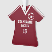 Voetbalteam bewerkbare sporttrui met foto ornament (voorkant)