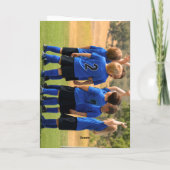Voetbalteam Coach Bedankt Foto (Achterkant)