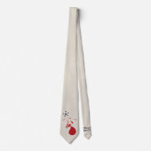 Voetbalteam Coach Sinterklaas Kerst Monogram Stropdas (Voorkant)