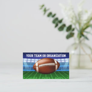 Voetbalteam Coach Stadion Thema Visitekaartje