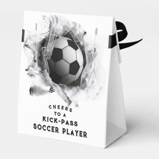 Voetbalteam Feestcadeau Doos Bedankdoosjes (Achterkant)