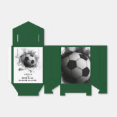 Voetbalteam Feestgunst Doos Bedankdoosjes (Uitgevouwen)