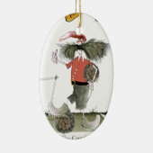 voetbalteam keramisch ornament (Rechts)