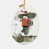 voetbalteam keramisch ornament (Voorkant)