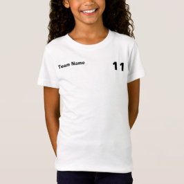 Voetbalteam Kinderen Aangepaste Competitie Uitrust T-shirt