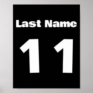 Voetbalteam Kinderen Aangepaste Competitie Uniform Poster