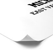 Voetbalteam Senior Afstuderen Sport Fotocollage Poster (Hoek)