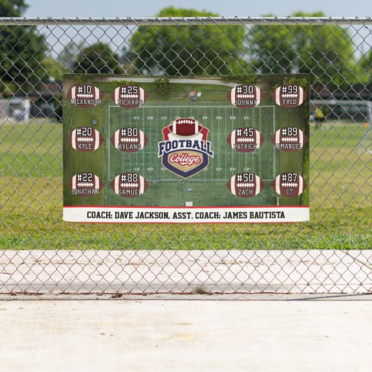 Voetbalteam Spandoek (Insitu)