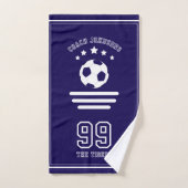 Voetbalteam speler coach Handdoek (Handdoek)