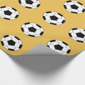 Voetbalthema Cadeaupapier (Hoek)