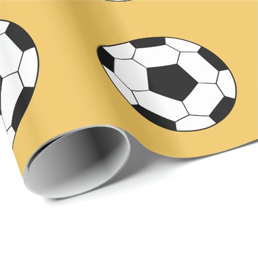 Voetbalthema Cadeaupapier (Rol Hoek)