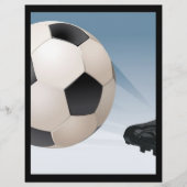 voetbaltrap flyer (Voorkant)