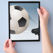 voetbaltrap flyer (Hand)