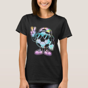 Voetbaltrui Met Zonnebril Grappige Jongens Mannen T-shirt