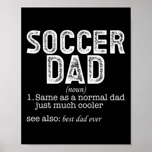 Voetbalvader _5 poster (Voorkant)