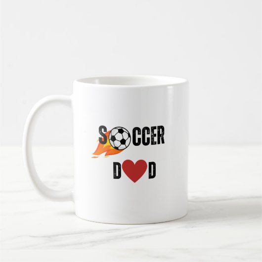 Voetbalvader koffiemok (Links)