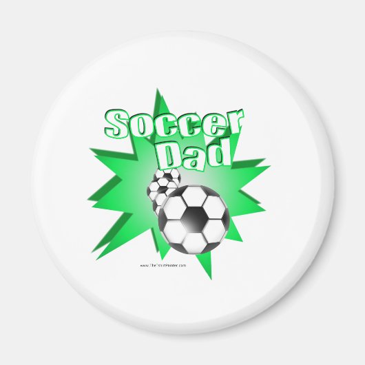 Voetbalvader Magneet (Voorkant)