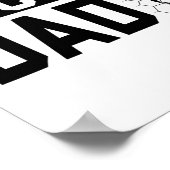 Voetbalvader  poster (Hoek)