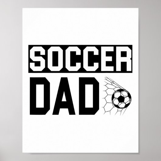 Voetbalvader  poster (Voorkant)