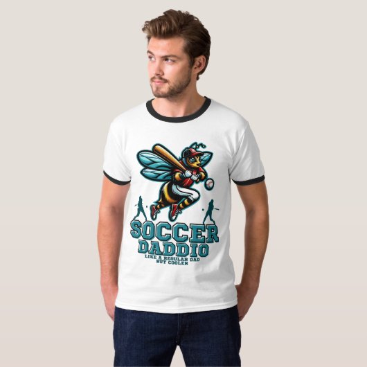 voetbalvader t-shirt (Voorkant volledig)