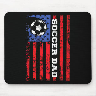 Voetbalvader Usa Vlag Alle Amerikaanse Vaders  Muismat