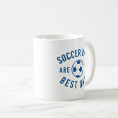 Voetbalvaders zijn de beste vaders koffiemok (Voorkant rechts)