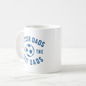 Voetbalvaders zijn de beste vaders koffiemok (Voorkant links)