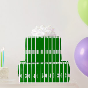 Voetbalveld Cadeaupapier