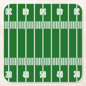 Voetbalveld Kartonnen Onderzetters (Voorkant)