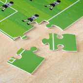 Voetbalveld Legpuzzel (Zijkant)