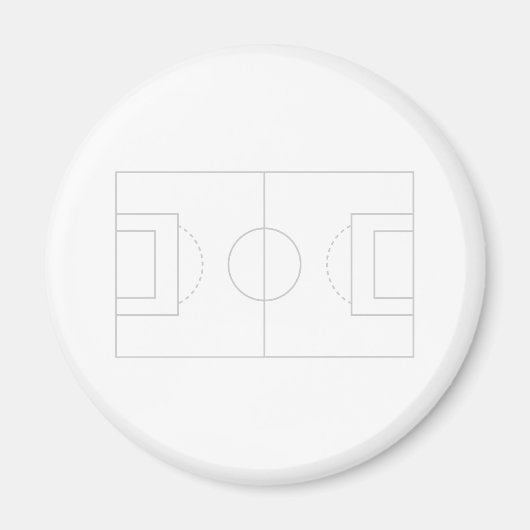 voetbalveld magneet (Voorkant)
