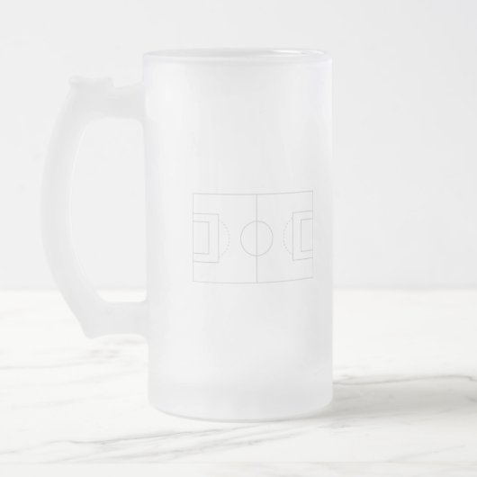 voetbalveld matglas bierpul (Links)