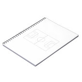 voetbalveld notitieboek (Linkerzijde)