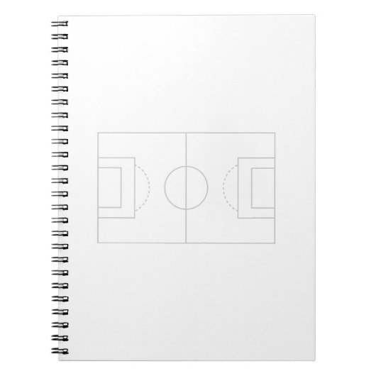 voetbalveld notitieboek (Voorkant)