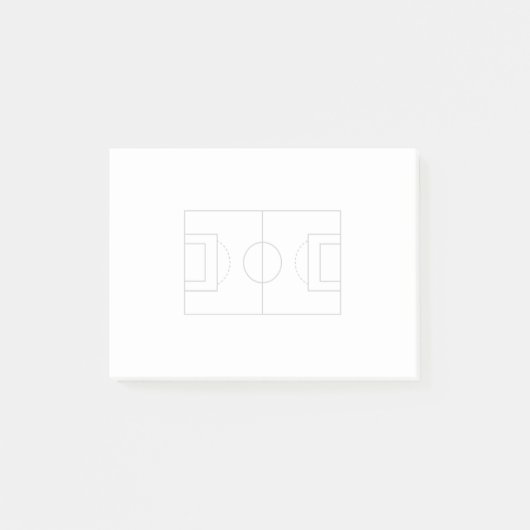 voetbalveld post-it® notes (Voorkant)