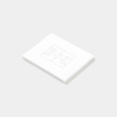voetbalveld post-it® notes (Schuin)