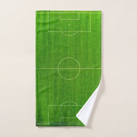 Voetbalveld (Stijl nr. 1) Handdoek (Handdoek)