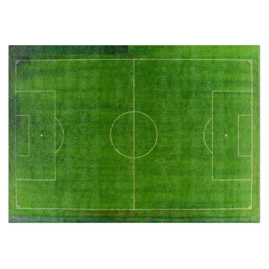 Voetbalveld (Stijl nr. 1) Snijplank (Voorkant)