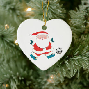 Voetbalverzamelaarsitem Keramisch Ornament