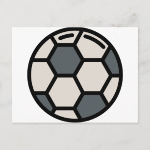 Voetbalvoetbal Briefkaart