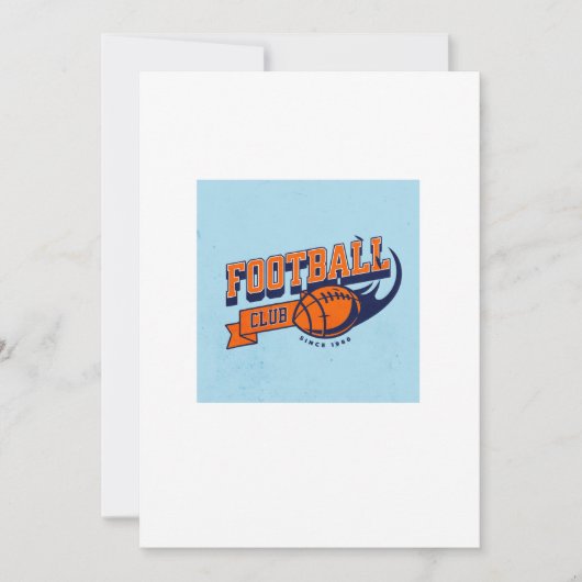 Voetbalvoetbal Kaart (Voorkant)
