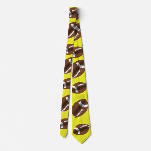 Voetbalvoetbal Stropdas (Achterkant)