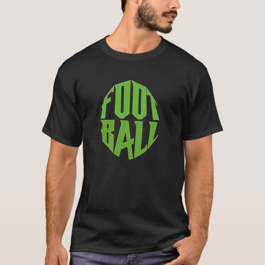 Voetbalvoetbal T-shirt (Voorkant)