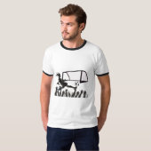 Voetbalvoetbal T-shirt (Voorkant volledig)