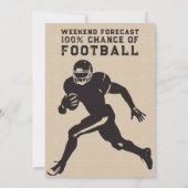 Voetbalwedstrijd Dag Sport Grote Kijkfeest Kaart (Achterkant)